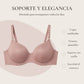 6 Pack Brasier Polyester Rosa
