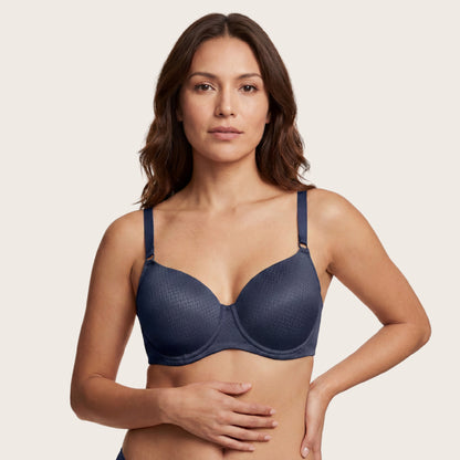 6 Pack Brasier Polyester Jacquard Azul