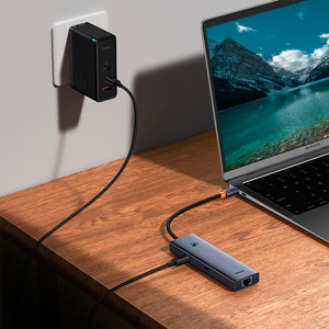 BASEUS Extensión para Puertos 7 en 1