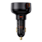 BASEUS Cargador de Auto con Cable Retráctil Tipo C de 60W