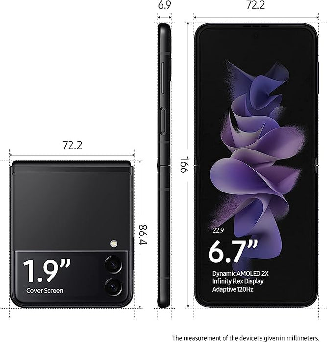 Samsung - Galaxy Z Flip 3 Reacondicionado de 128GB