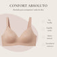 4 Pack Brasier Nylon Sin Varilla Nude