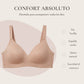4 Pack Brasier Nylon Sin Varilla Beige