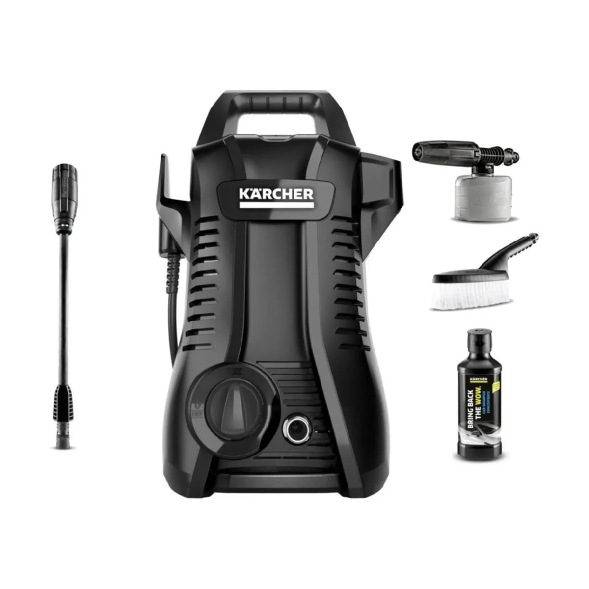 Hidrolavadora Karcher K2 Basic Car Kit Negra - imagen 2