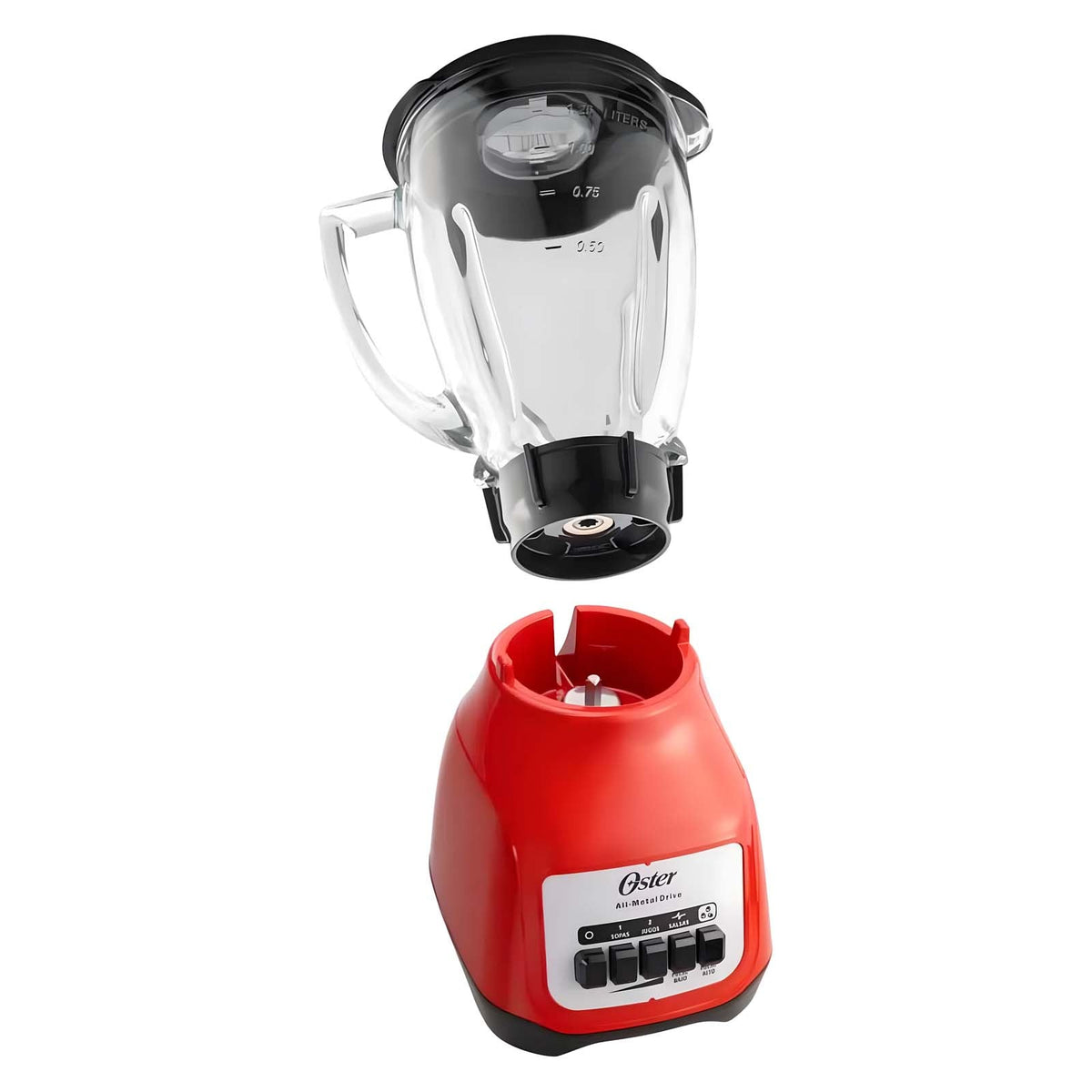 Licuadora Oster Vaso de Vidrio 1.5 Litros 2 Velocidades - imagen 2
