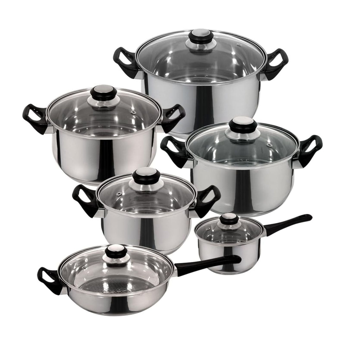 Bater’a de Cocina Magefesa Monterrey 12 Piezas Gris - imagen 2