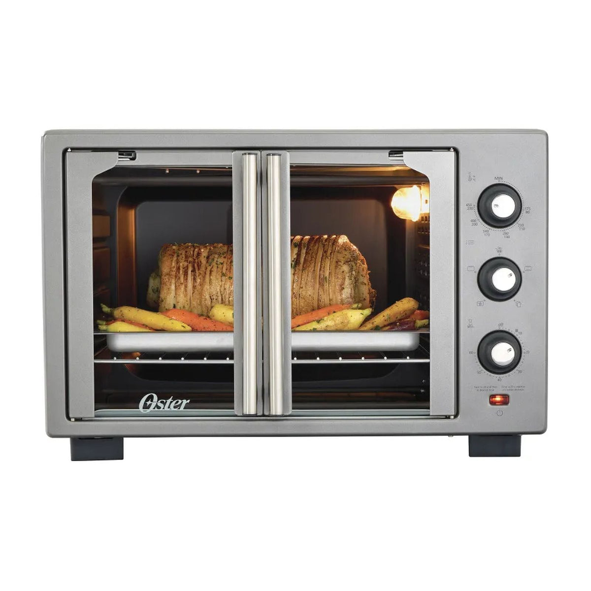 Horno ElŽctrico con Freidora de Aire Oster 35 Litros Gris - imagen 2